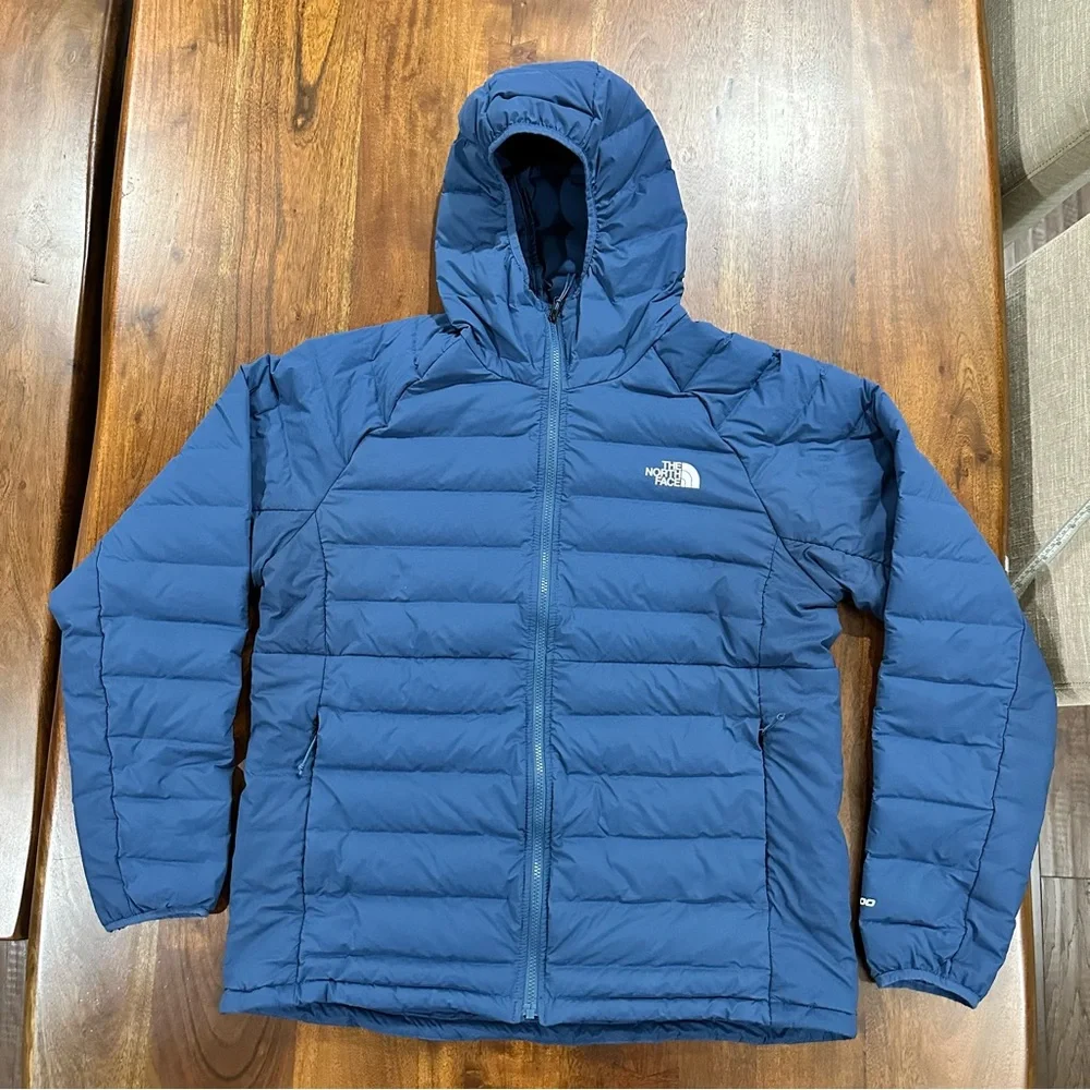 The North Face Men's Belleview Stretch 600 Down Hoodie Zip Jacket Size XL